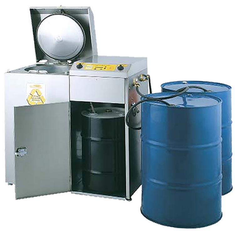 industrial solid waste solvent recycler